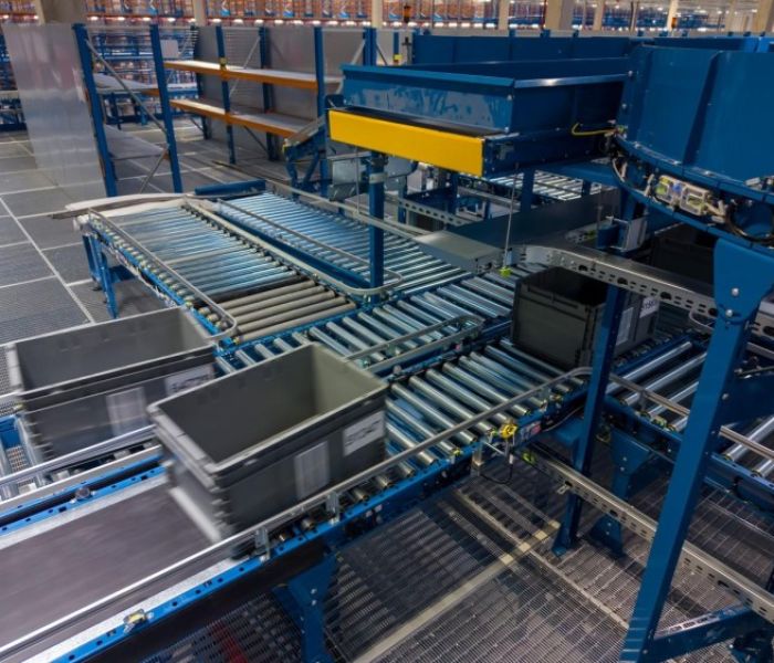 Automatisierte Lager von Transsystem SA (Foto: Transsystem S.A.)