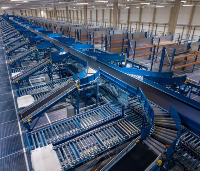 Automatisierte Lager von Transsystem SA (Foto: Transsystem S.A.)